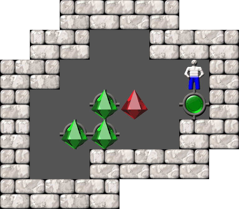 Sokoban David W. Skinner Arranged level 28